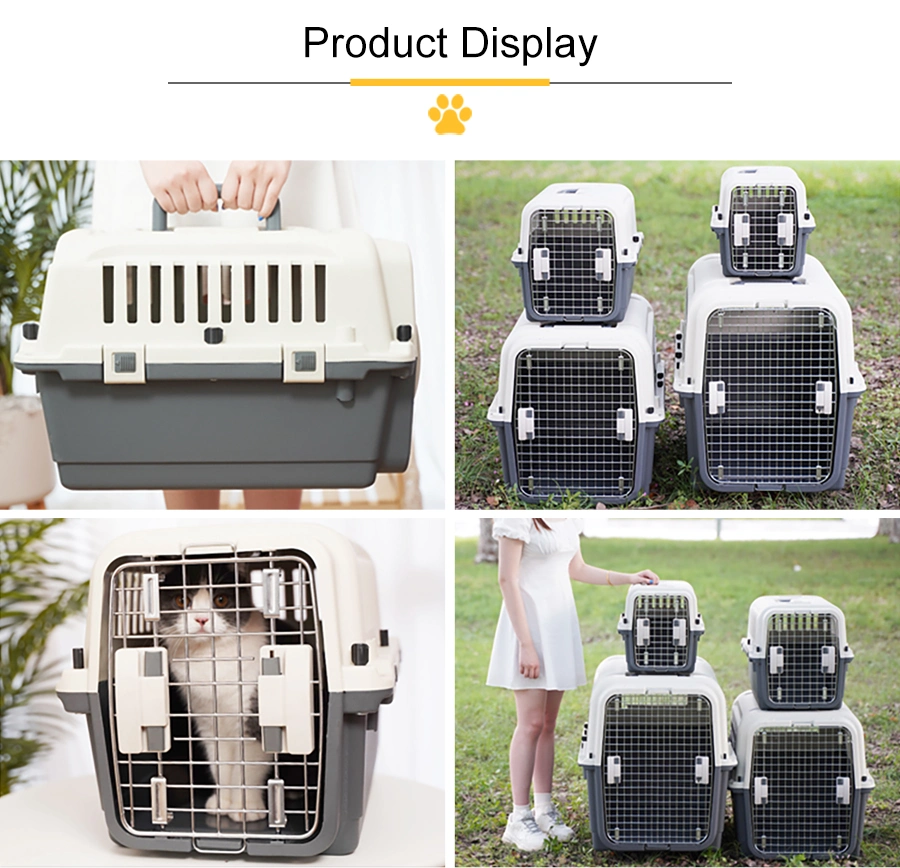 Iata Approved Pet Dog Carrier Air Travel Portable Cat Transport Carrier Box