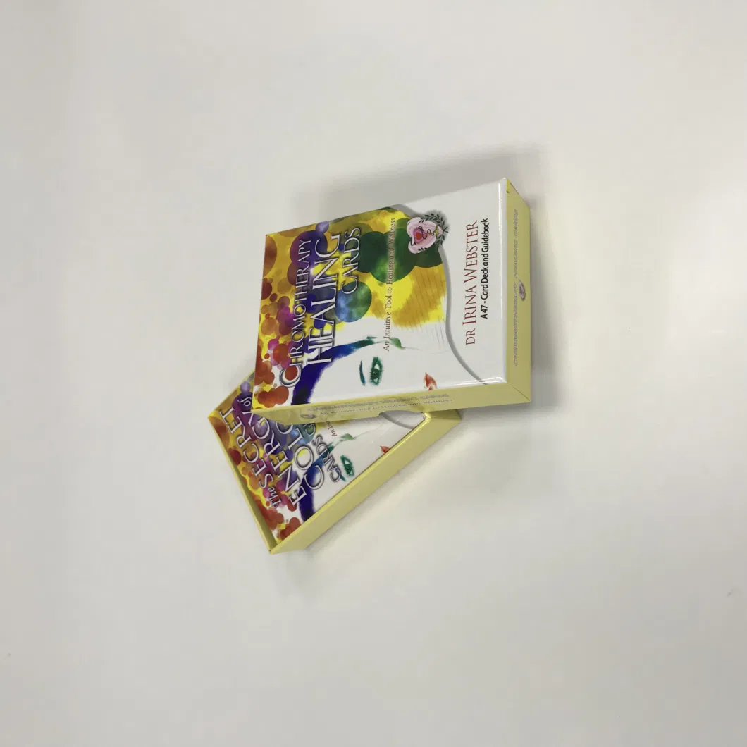 Custom Tarot Card Game Metal Greeting Kraft Paper Plastic PVC Poker Deck Trading Playing Cards Wholesale