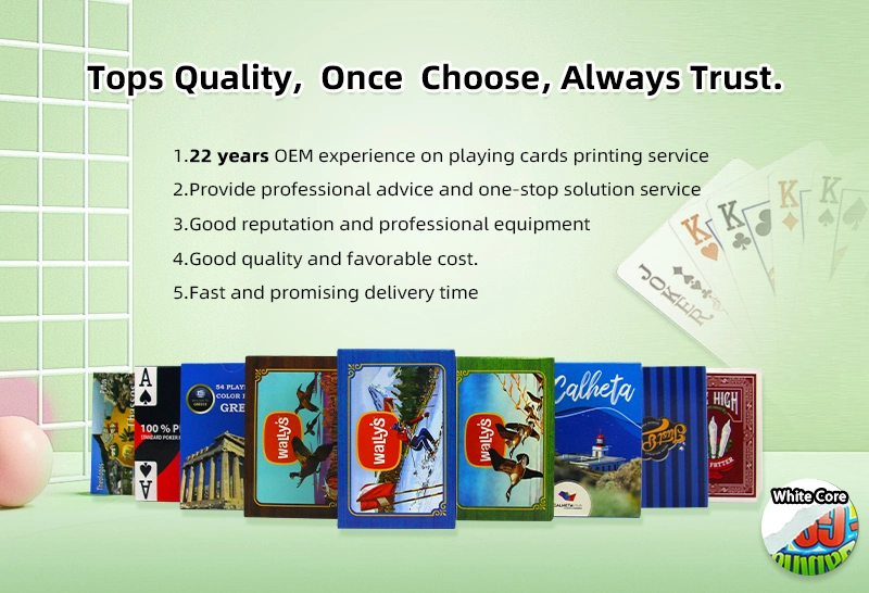 Wholesale Price Qatar Poker Card Custom Printing 100% Plastic Saudi Arabia Kuwait Playing Card 100% Plastic Playing Cards