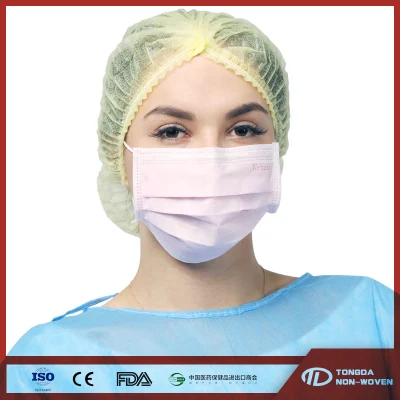 Schützende Gesichtsmaske in der Medizin-, Lebensmittel- und Schönheitsindustrie