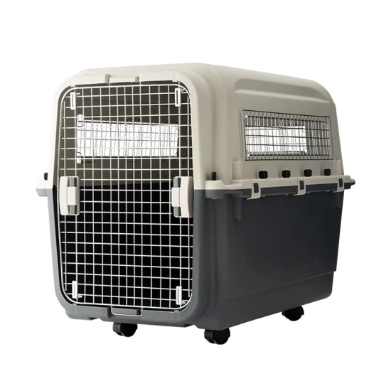 Iata-zugelassene Transportbox für Hunde, Flugreisen, tragbare Transportbox für Katzen