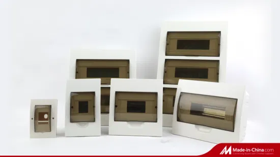 Oberflächenmontage, Unterputz-Außen-/Innen-Cunsil-Box, 12 Wege, MCB, PVC-Box, ABS-Verteilertafel, Verteilerkasten-Fabrik