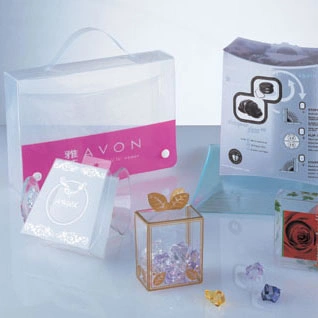 Großhandel kundenspezifische transparente, faltbare Geschenkverpackungen aus PVC-Haustier-PP-Kunststoff, die in Kosmetika, Parfüm, Wein, Katzenfutter, Schmuck, Spielzeug, Höschen und Unterwäsche-Verpackungsboxen verwendet werden